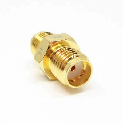 50Ohm Gold Plated SMA Straight Female to Female RF Coaxial Adapter