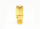 Gold Plated RP SMA Male To SMA Male SMA RF Connector
