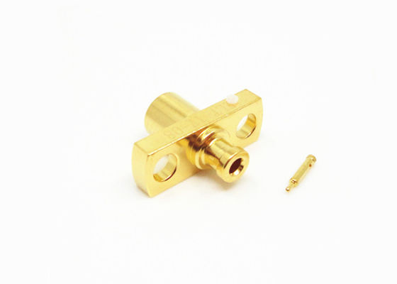 Female Limited Detent 2 Holes Flange SMP RF Connector