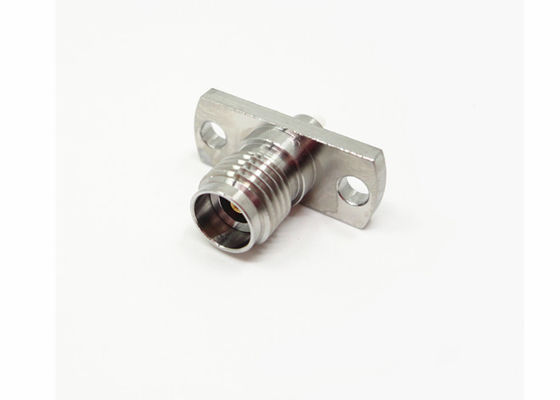 2 Holes 2.92mm K Connector Flange Panel Mount