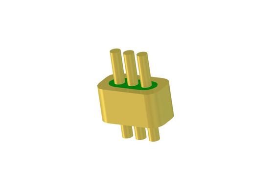 Kovar 4J29 3 Pin Header Connector Hermetic DC Straight Cut For Solder JMC-1139-JH