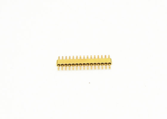 Straight Cut Hermetic DC 15 Pin Header With Bonding On Both Flattened Side JMC-1295-JH