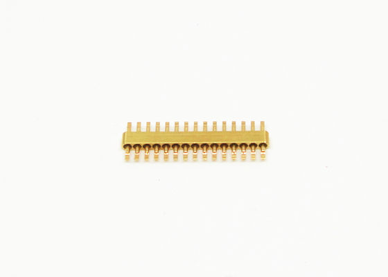 Straight Cut Hermetic DC 15 Pin Header With Bonding On Both Flattened Side JMC-1295-JH