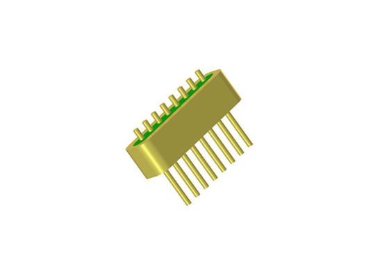 8 Pin Hermetic DC Glass To Metal Seal Connectors For Gold Wire Bonding Surface JMC-1645-JH