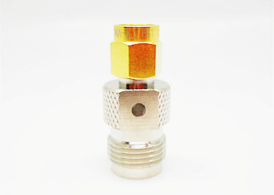 Straight TNC Female to SMA Male RF Adapter 50Ohm