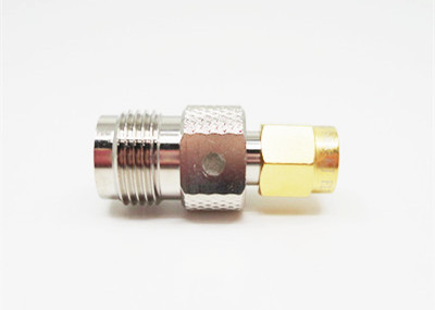 Straight TNC Female to SMA Male RF Adapter 50Ohm