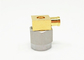 SMA RF Connector Male Plug Solder Right Angle RF Coaxial Connector