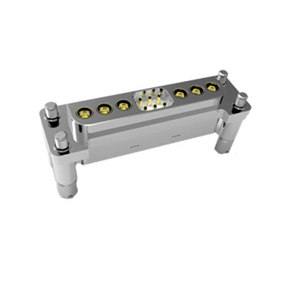 High & Low Frequency RF Hybrid Wire Connectors Integrated