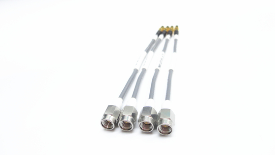 50ohm SMA Male Type Cable Assembly With CXN3506 Cable Diameter=0.5 mm
