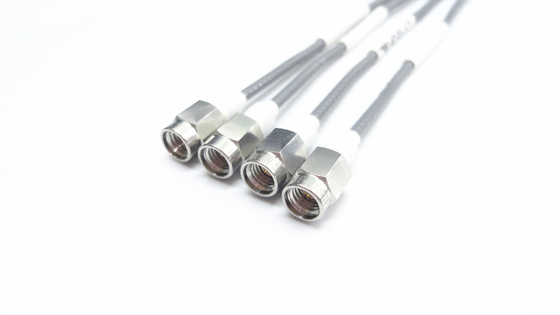 50ohm SMA Male Type Cable Assembly With CXN3506 Cable Diameter=0.5 mm