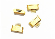 Micro Rectangle MDM D Sub 9 Pins Connector Hermetic Sockets