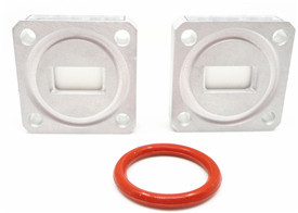 Waveguide Sealing Window Heat Insulation Components For BJ140 18GHz