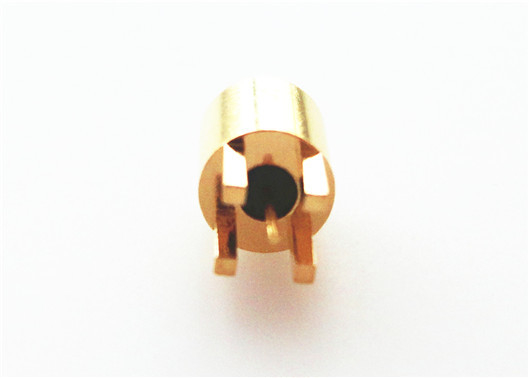 Male PCB Mount SMP RF Connector Limited Detent Hermetic Sealed Connector