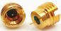 Flange Mount Right Angle Rf Connector , SMPM Coaxial Connector Male Gender