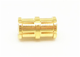 Brass RF Straight SMP Female to Female Connector with Length 14.4mm