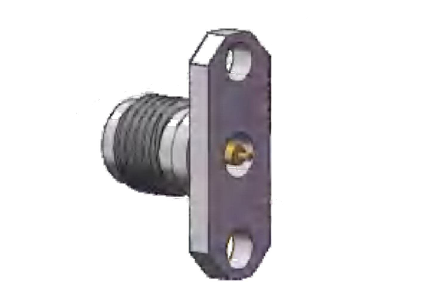 40GHz K-Type 2.92mm RF Connector Female Jack Flange Mount