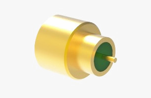SSMP / SMPM Coaxial Connector Hermetically Sealed Male Bond Mount