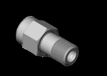 50 Ohm Stainless Steel Straight SMA Male / Plug To SMP Limited Detent Male/plug Adapters Frequency Up To 18 GHz