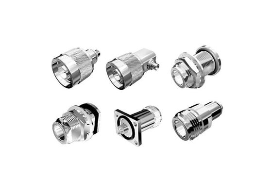 Threaded Coupling N Type RF Connector For RF And Microwave Application