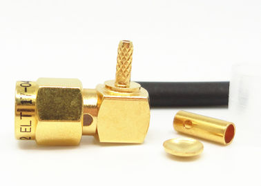 50Ohm SMA Male Right Angle RF Coaxial Connector SMA Cable