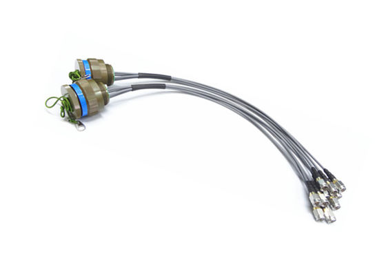 SMA Male RF Integrated Connector RF Coaxial Cable Assemblies RG506
