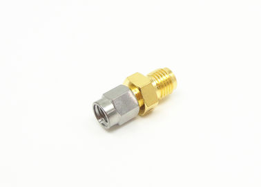 High Precision RF Adapter Connector SMA Female to SSMA Male High Reliability
