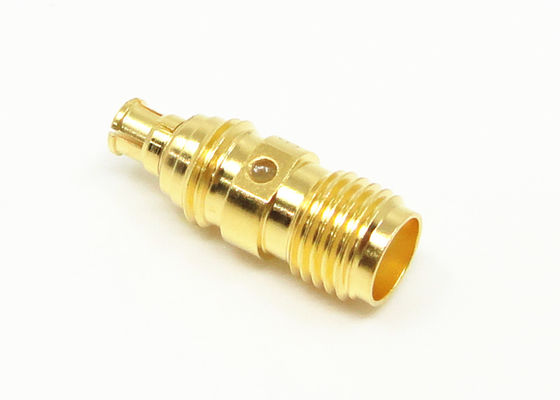 Gold Plated Female SMA To SMP RF Adapter