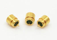 Hermetically Sealed Mini SMPM RF Connector Solder Mount Male Coaxial Connector