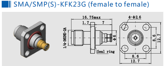 waterproof sma connector
