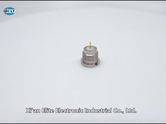 50Ohm Stainless Steel SMP Plug Male Bulkhead Connector
