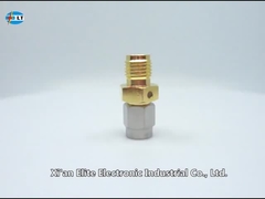 High Precision RF Adapter Connector SMA Female to SSMA Male High Reliability